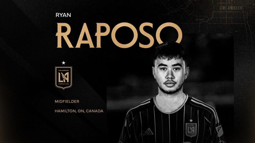 Ryan Raposo signs with LAFC