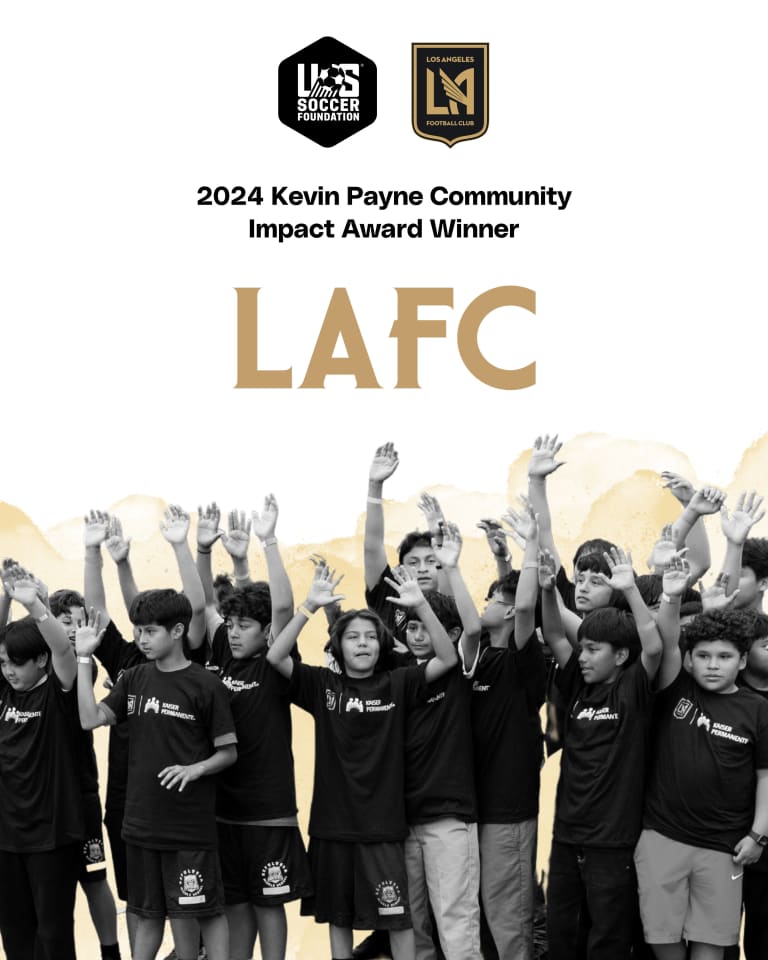 LAFC Foundation US Soccer Award 2024