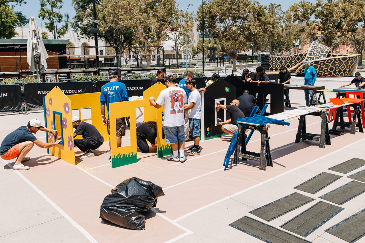 LAFC Community Habitat for Humanity 2025 build