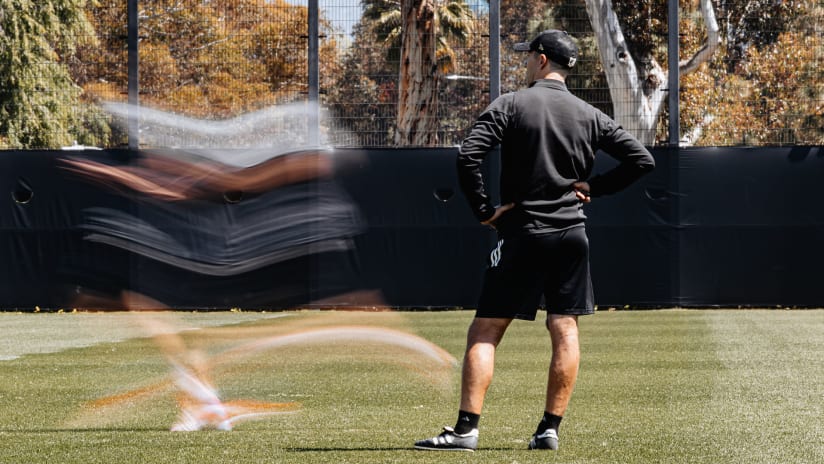 LAFC training Cherundolo 04112024