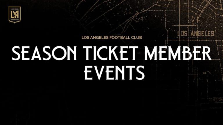 2025 LAFC Member Events Experiences