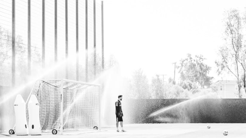 LAFC training Hugo Lloris 070224