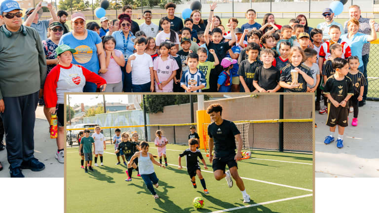 LAFC Community Cudahey Ribbon Cutting Cabral Carter 2025