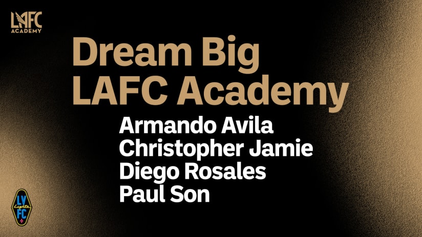 LAFC Las Vegas Lights Academy Contracts 210505