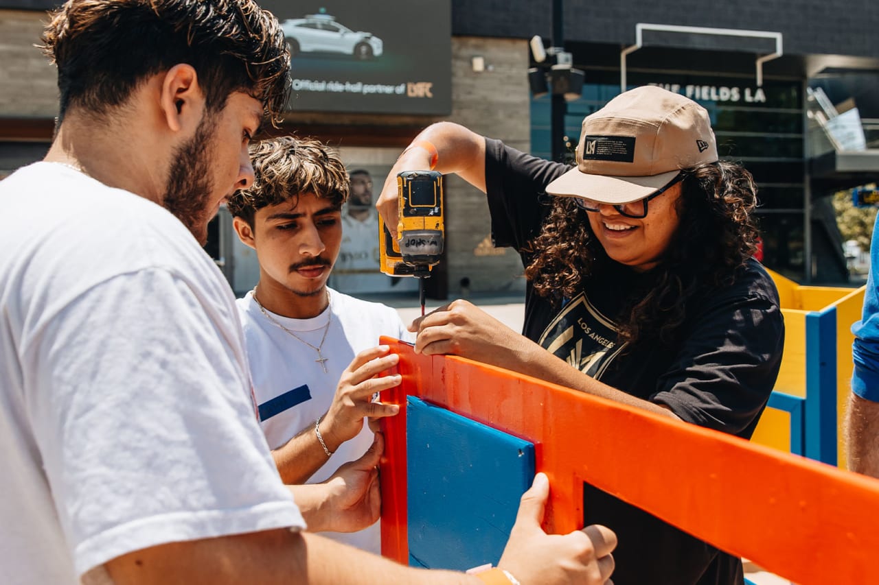LAFC Community Habitat for Humanity 2025 tools