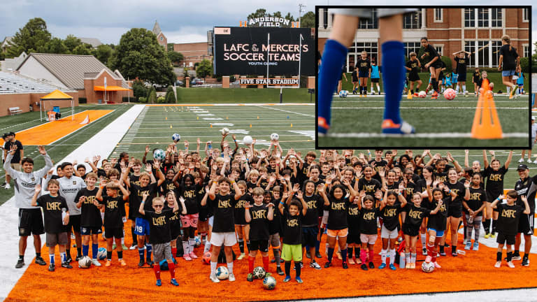 LAFC Mercer Macon Youth Clinic 2025