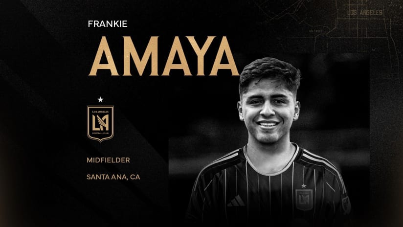 Frankie Amaya signs with LAFC