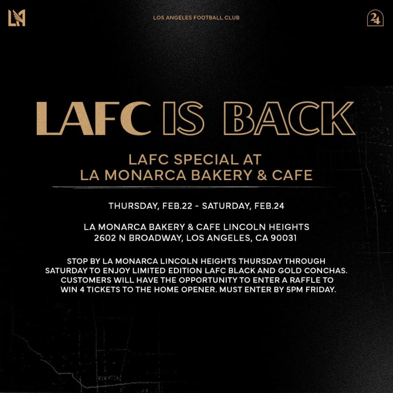 LAFC IS BACK 2024 LA Monarca