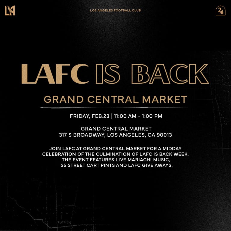 LAFC IS BACK 2024 GCM