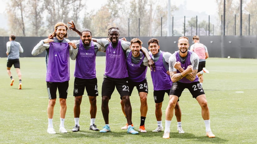 LAFC training winners Ilie Segura Kamara Hollingshead Duenas Chanot 052824